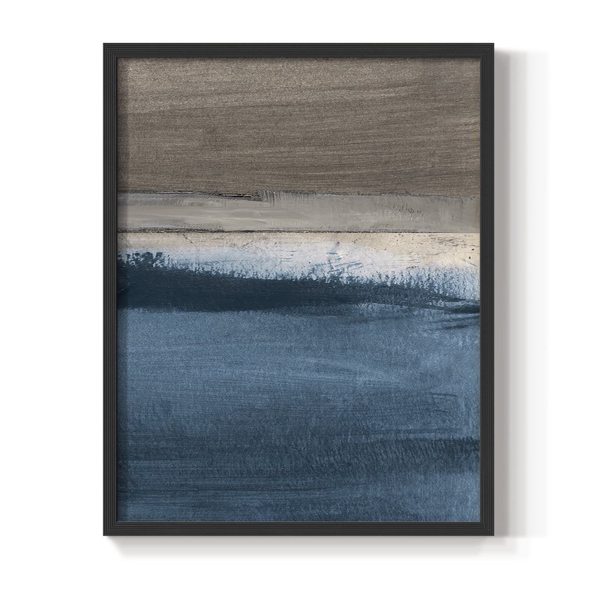 Midnight Sky II in Black Solid Wood 11 x 14 Framed Print