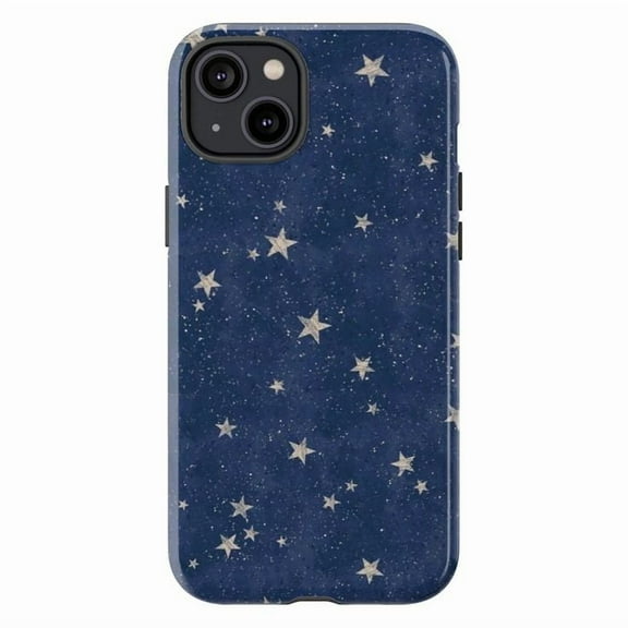 Midnight Sky iPhone Case, Star-Themed Protective Phone Cover for iPhone 16 15 14 13 12 11 Pro Max