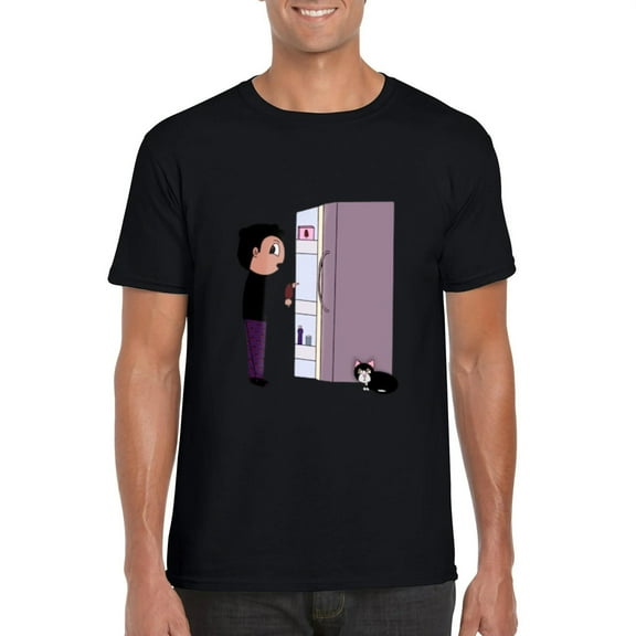 Midnight Snack Funny Food Late Night Munchies Hungry T-Shirt, for men & women, up to size 5XL