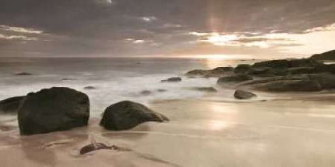 Midnight Sunset Canvas Art - Assaf Frank (24 x 48)