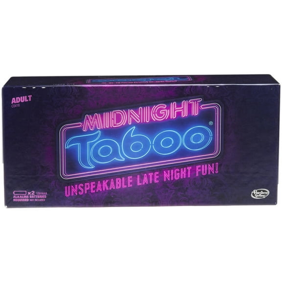 Midnight Taboo Board Game for Adults; Fun and Hilarious Adult Party Game