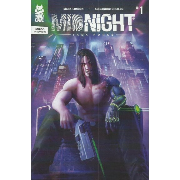 Midnight Task Force Ashcan #1 VF ; Mad Cave Comic Book