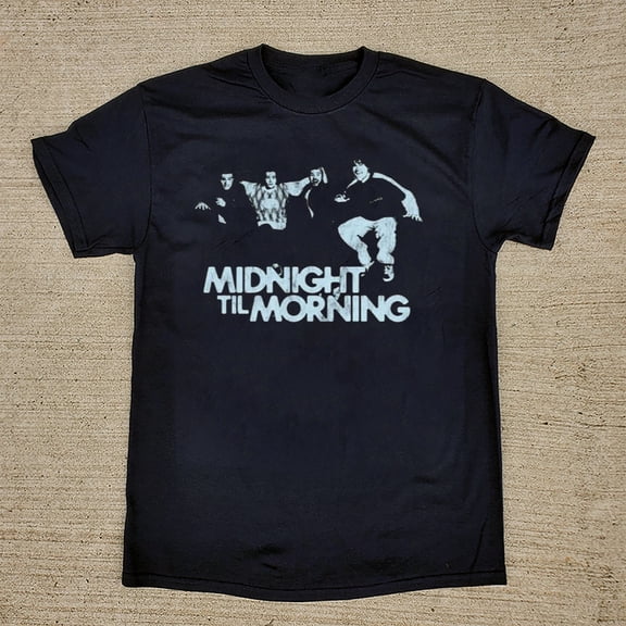Midnight Til Morning Band Short Sleeve Cotton T Shirt All Size S-5XL
