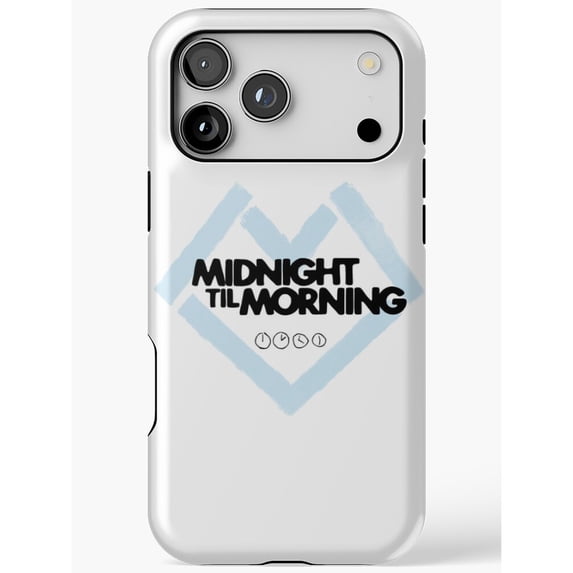 Midnight Til Morning Light Blue Mountain Graphic Tough Case for Apple ...