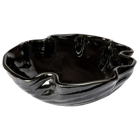 Midnight Wave Glass Vessel Sink