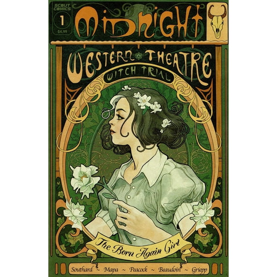 Midnight Western Theatre: Witch Trial #1A VF ; Scout Comic Book