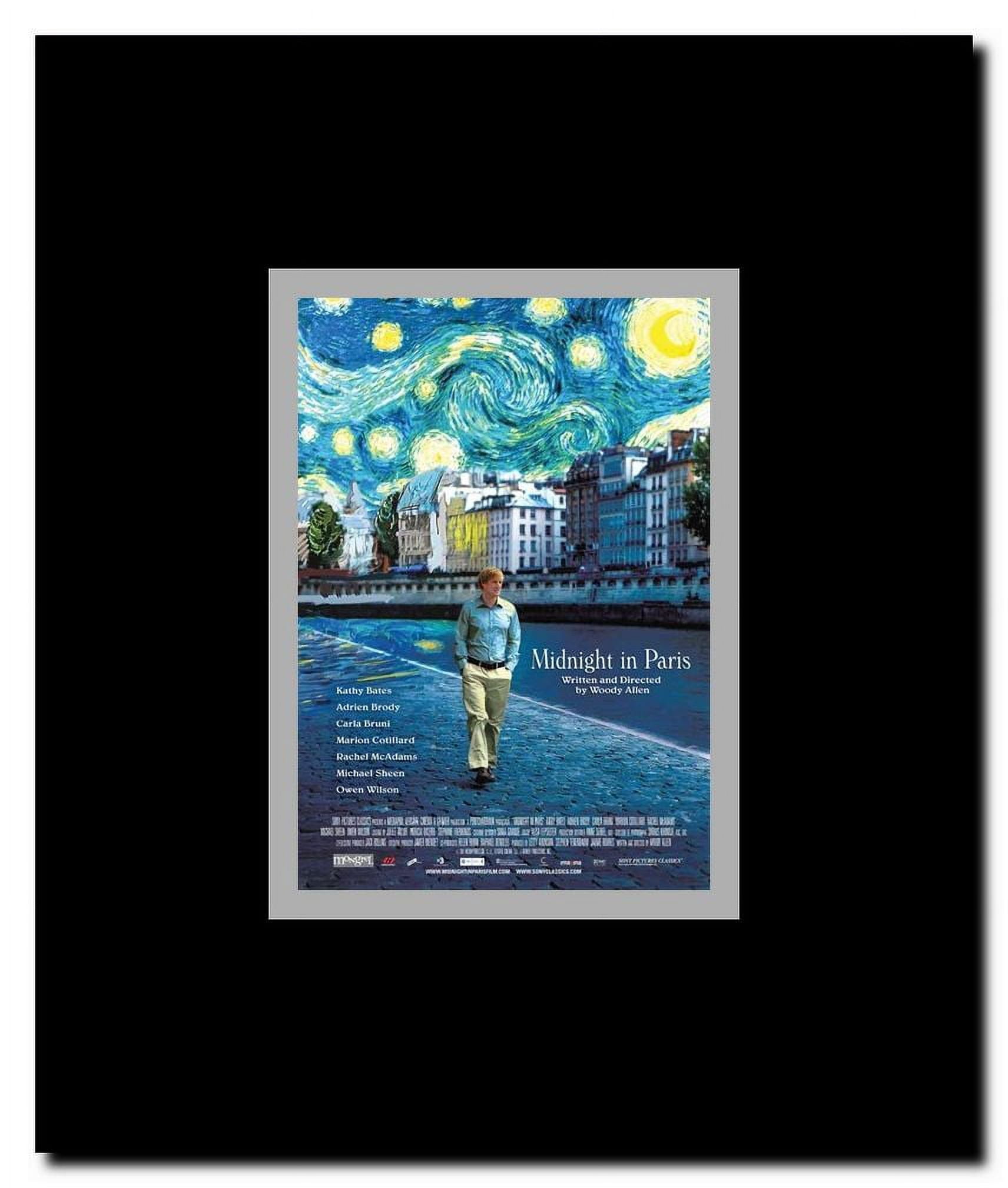 Midnight in Paris Framed Movie Poster