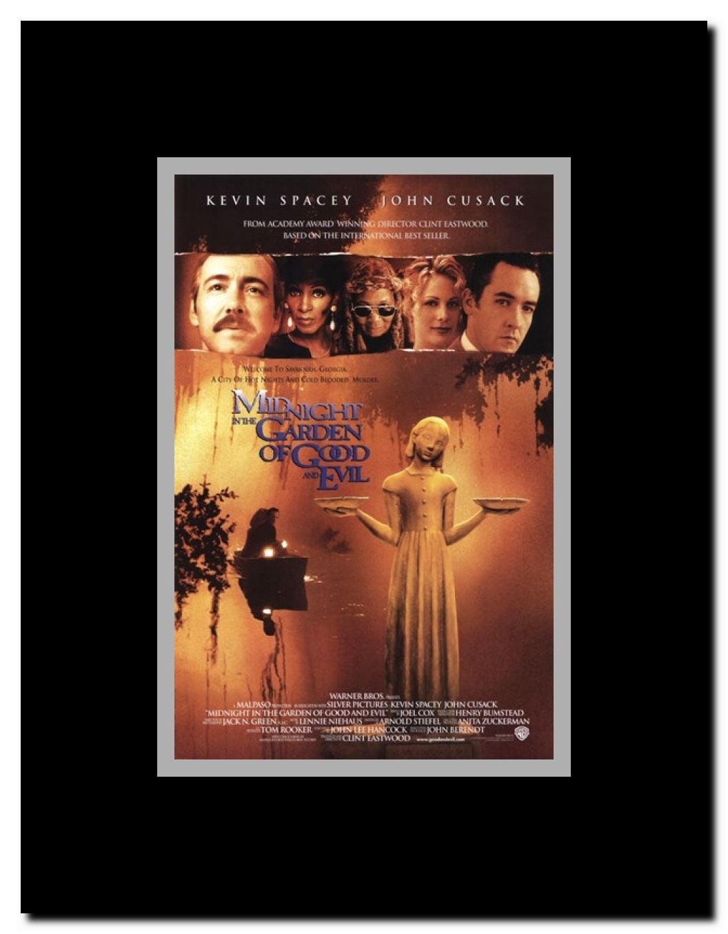 Midnight in the Garden of Good and Evil Framed Movie Poster