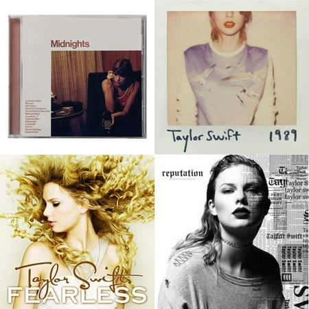 Midnights (X) (Blood Moon CD) & 1989 & Fearless & Reputation