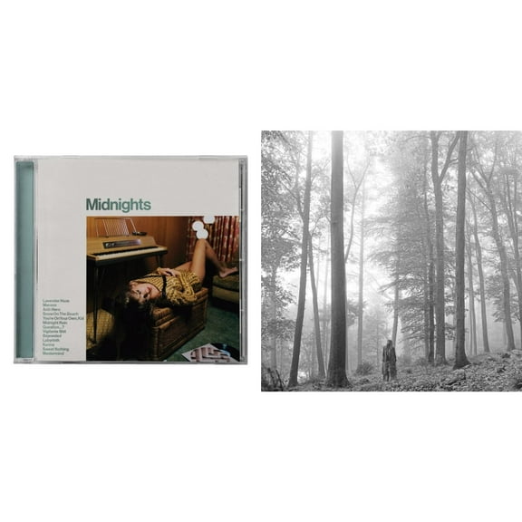 Midnights (X) (Jade Green CD) & Folklore (Edited)
