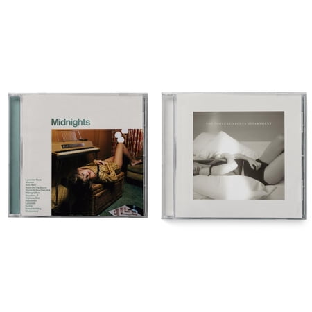 Midnights (X) (Jade Green CD) & Tortured Poets Department (X) (Manuscript- Bonus Track)