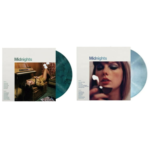 Midnights (X) (Jade Green LP Vinyl) & Midnights (X) (Moonstone Blue LP Vinyl)