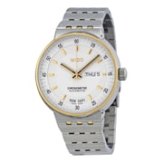 Mido All Dial Chronometer Automatic White Cream Dial Two-tone Mens Watch M83409B111