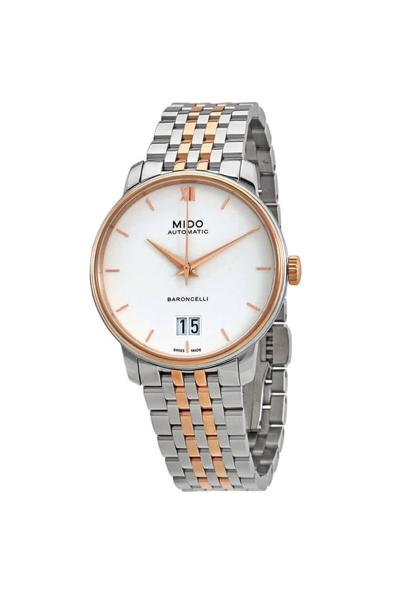 Baroncelli Automatic White Dial Men's Watch M0274262201800