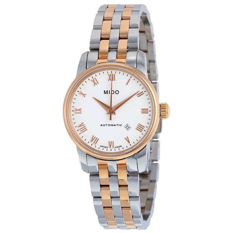 Mido silver and gold women’s watch MIDO Dorada 25MM Quartz Silver Dial Two-Tone Women main image 3