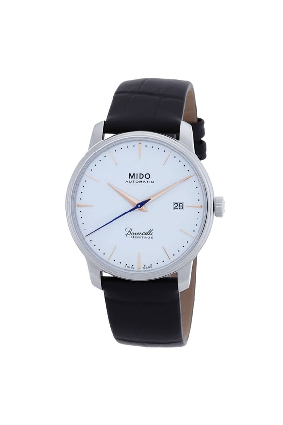 Baroncelli Heritage Automatic White Dial Men's Watch M0274071601100