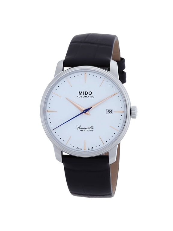 Baroncelli Heritage Automatic White Dial Men's Watch M0274071601100