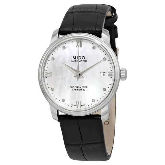 Mido Baroncelli III Automatic Chronometer Diamond Ladies Watch M027.208.16.106.00