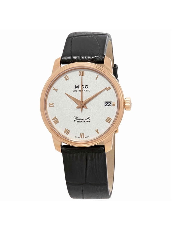 Baroncelli III Automatic Silver Dial Ladies Watch M0272073601300