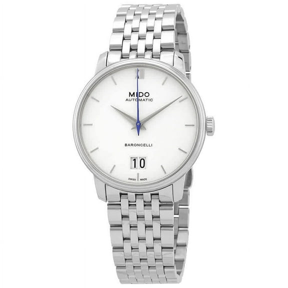 Mido Baroncelli III Automatic White Dial Men's Watch M0274261101800