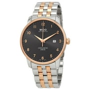 Mido Baroncelli Jubilee Automatic Chronometer Anthracite Dial Mens Watch M0376082206200