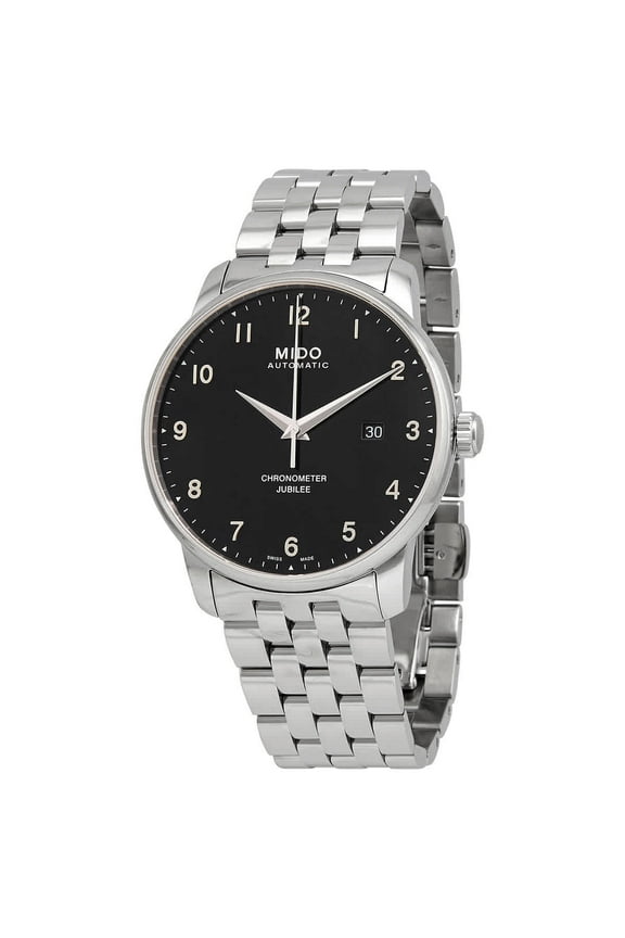Baroncelli Jubilee Automatic Chronometer Black Dial Men's Watch M0376081105200