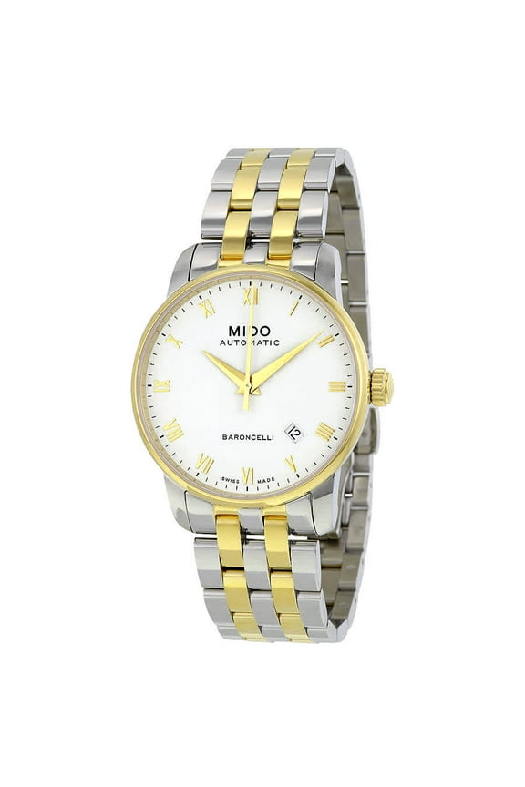 Baroncelli Jubilee White Dial Two-tone Mens Watch M86009261