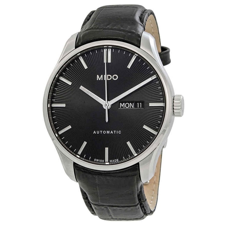 MIDO Belluna II 自動巻き メンズ腕時計 Mido Belluna II Automatic Black Dial Men's Watch M0246301605100