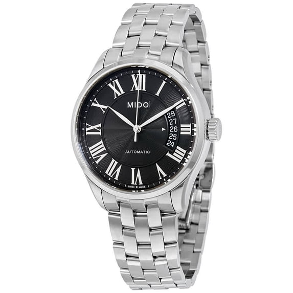 Mido Belluna II Automatic Black Dial Mens Watch M024.407.11.053.00