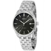 Mido Belluna II Automatic Black Dial Stainless Steel Mens Watch M0244071106100