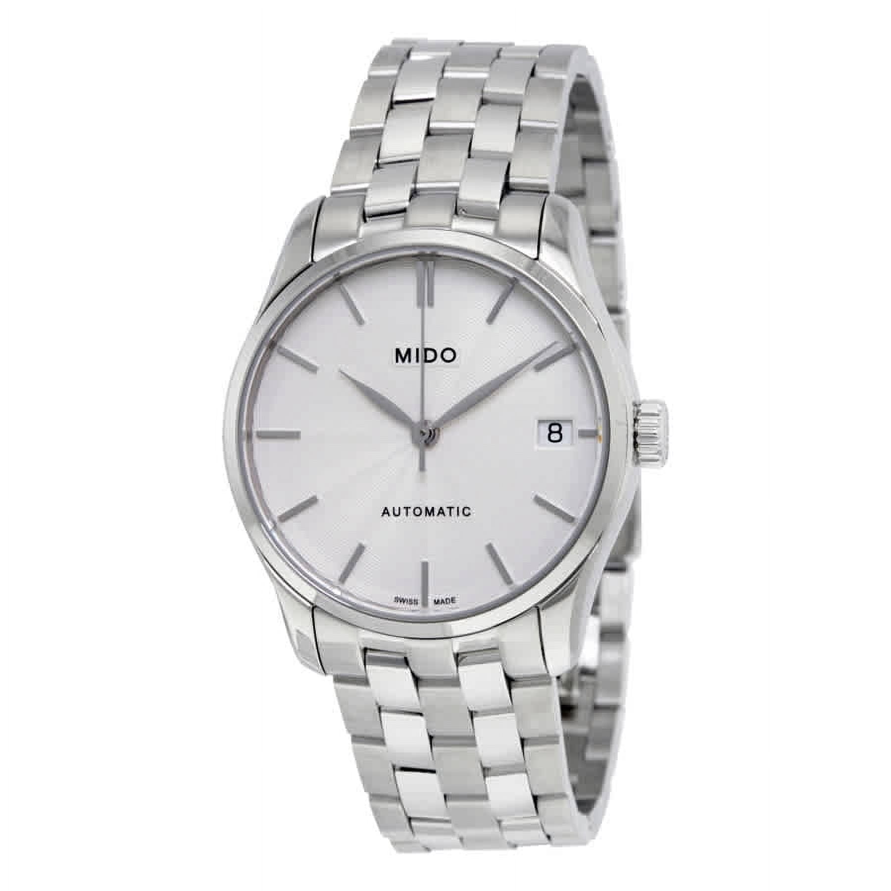 NWT Mido Belluna Automatic Grey Dial Ladies Watch Amazon.com: MIDO Belluna Lady - Swiss Automatic Watch for  main image 3