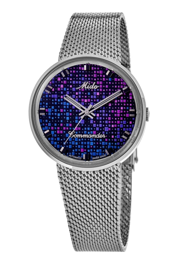 Commander 1959 Automatic Multi-Color Pixel Dial Stainless Steel Men's Watch M8429.4.N7.11