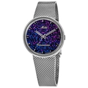 Mido Commander 1959 Automatic Multi-Color  Pixel  Dial Stainless Steel Mens Watch M8429.4.N7.11