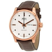 Mido Mens M0054303603100 Multifort Analog Swiss Automatic Brown Watch