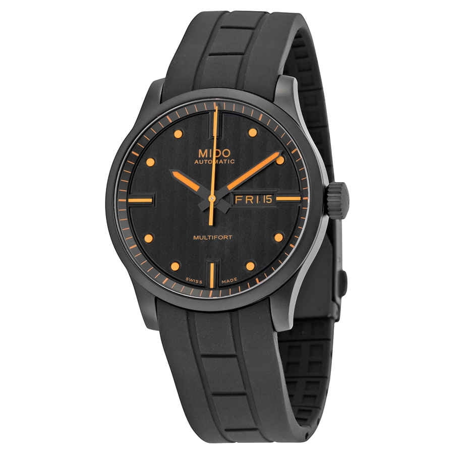 Mido Multifort Automatic Black Dial Men s Watch M0054303705180