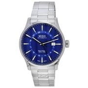 Mido Multifort Dual Time Blue Dial Automatic M038.429.11.041.00 M0384291104100 Men's Watch