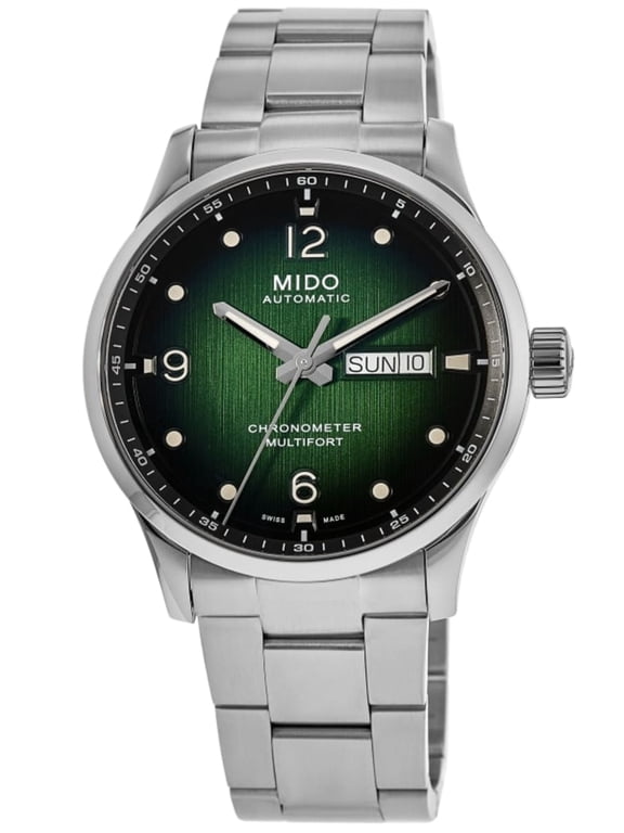 Multifort M Chronometer Green Dial Steel Men's Watch M038.431.11.097.00