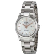 Mido Multifort Mother of Pearl Dial Stainless Steel Ladies Watch M0050071110100
