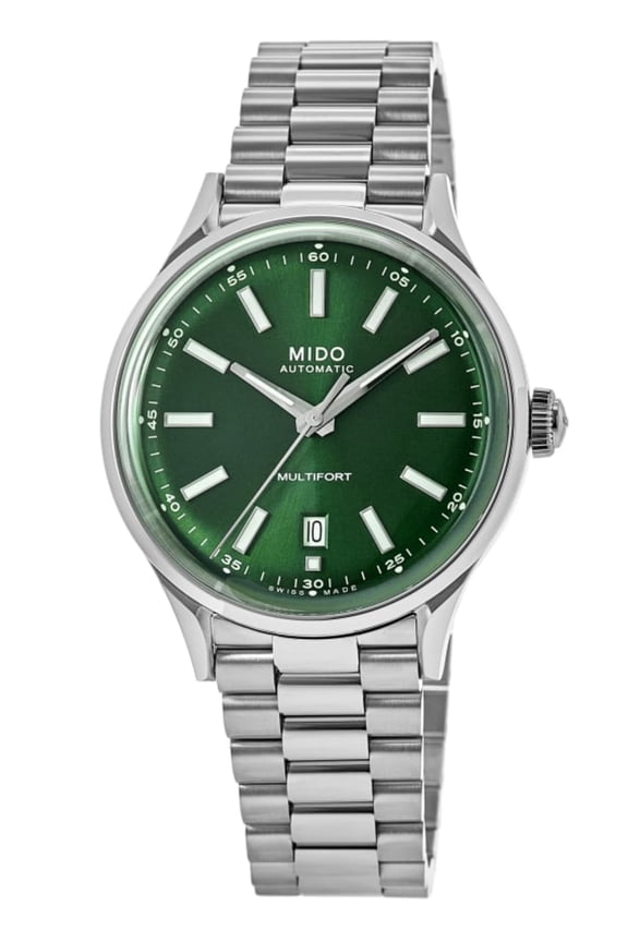 Multifort Patrimony Powerwind Automatic Green Dial Steel Men's Watch M040.407.11.091.00
