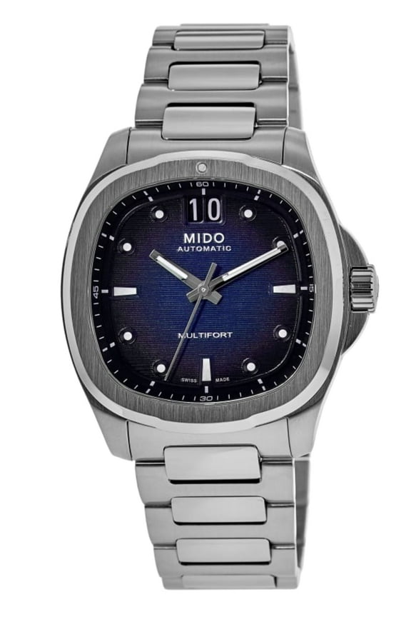 Multifort TV Big Date Automatic Blue Dial Men's Watch M0495261104100
