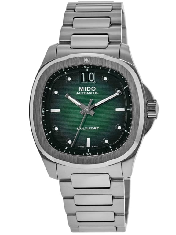 Multifort TV Big Date Automatic Green Dial Men's Watch M0495261109100