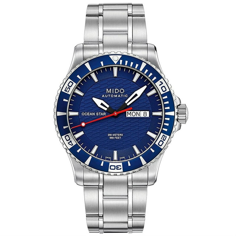 Mido OS Captain IV Automatic Blue Dial Mens Watch M011.430.11