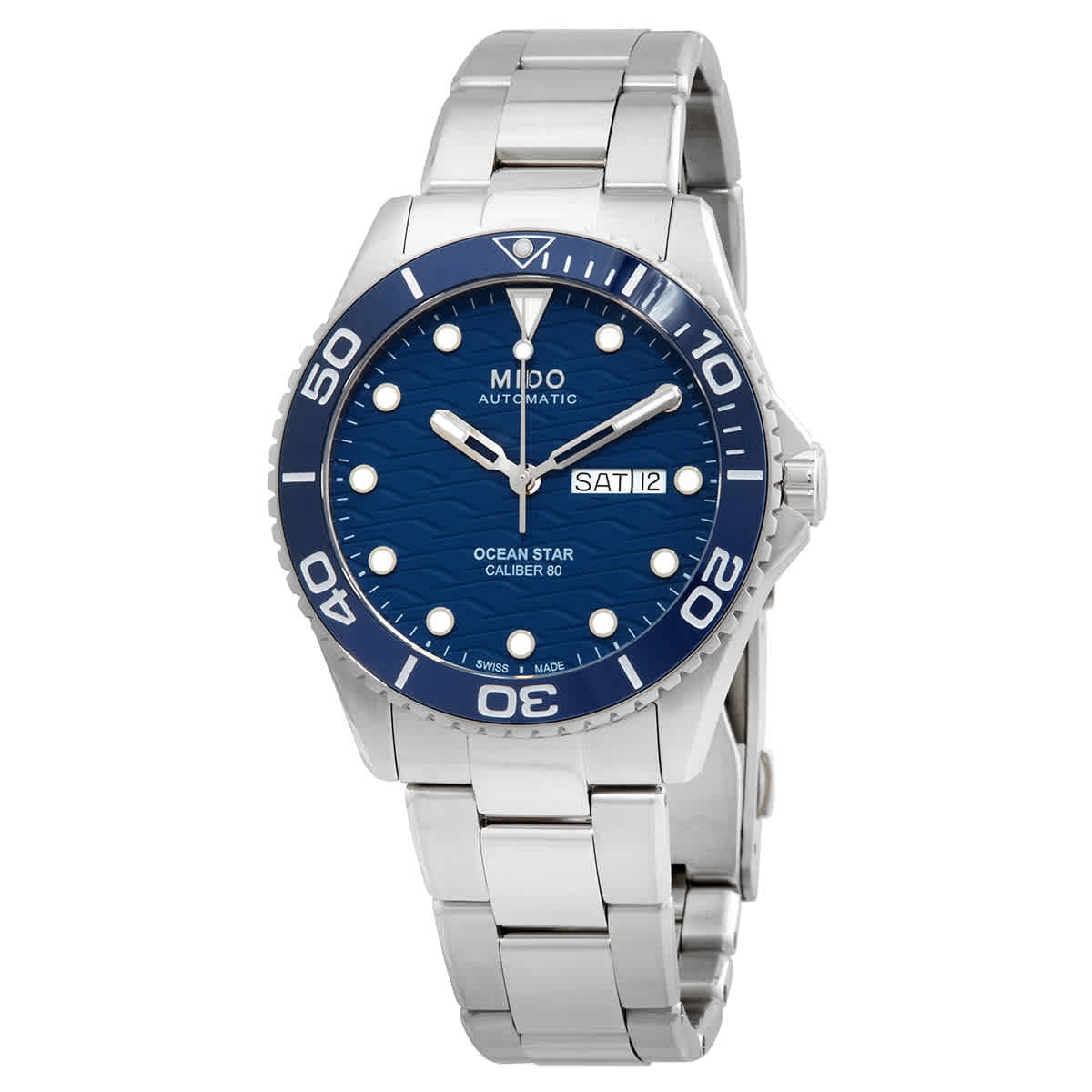 Mido Ocean Star Automatic Blue Dial Men's Watch M0424301104100