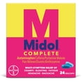 thumbnail image 1 of Midol Complete, Menstrual Period Symptoms Relief, Gelcaps, 24 Count (Pack of 4), 1 of 2