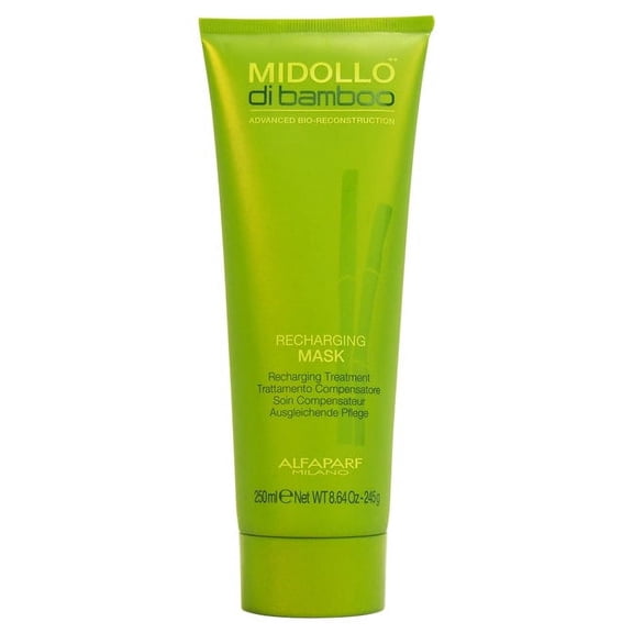 Midollo Di Bamboo Recharging Mask by ALFAPARF for Unisex - 8.6 oz Treatment