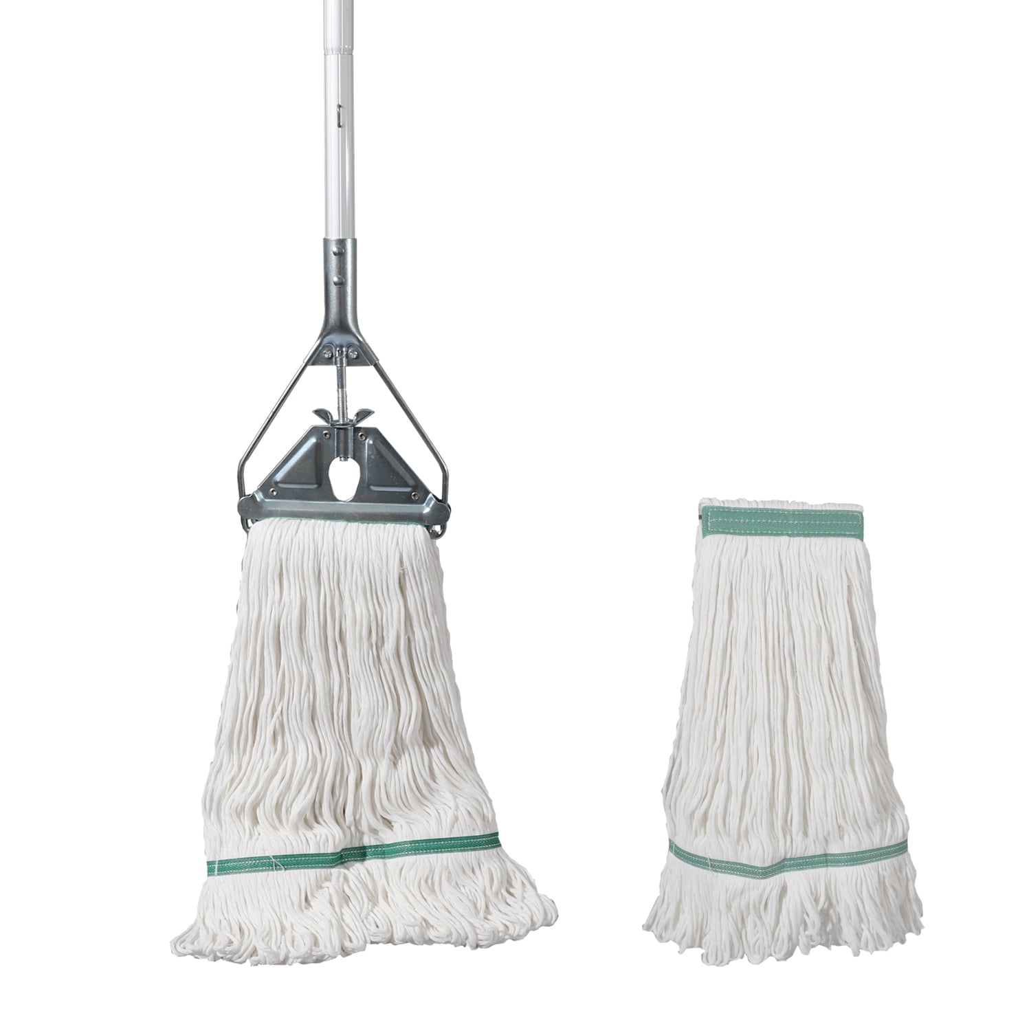 Midoneat Heavy Duty Cotton Loopend String Mop with Extra Head