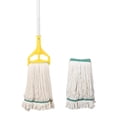 thumbnail image 1 of Midoneat Mop, Loop-end String Mop with Extra Mophead ,Heavy Duty Cotton Wet Mop,Commercial Industrial Grade Mop for Floor Cleaning, 1 of 9