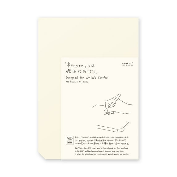 Midori 33244006 Colored Paper with Sticker Floral Pattern