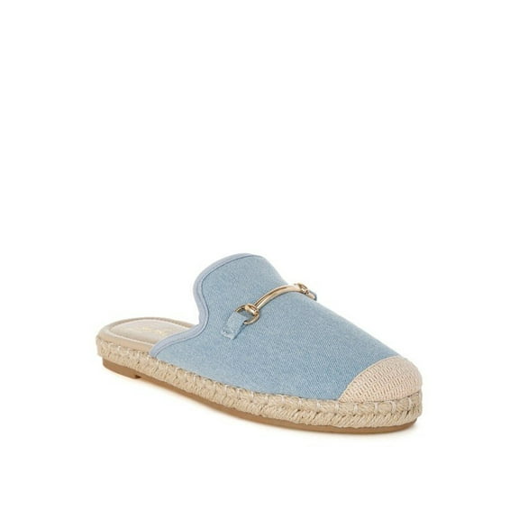 Rag Company Midori Denim Slip-On Mules - Casual Summer Style Footwear