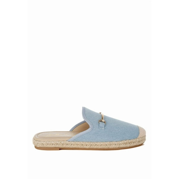 London Rag Midori Denim Slip-On Womens Mules